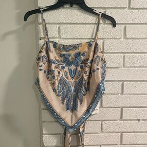 “Fate” handkerchief top